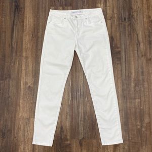 Just USA White Skinny Stretch Denim Jeans Size 11